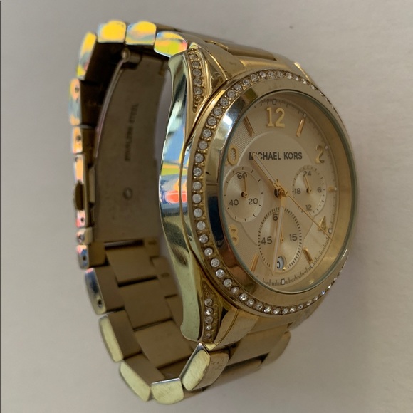 Michael Kors - Ritz Gold Pavé Diamond Watch